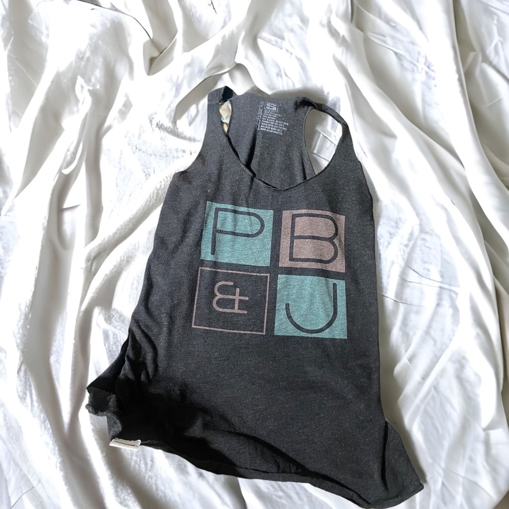 Pb&j athletic tank top